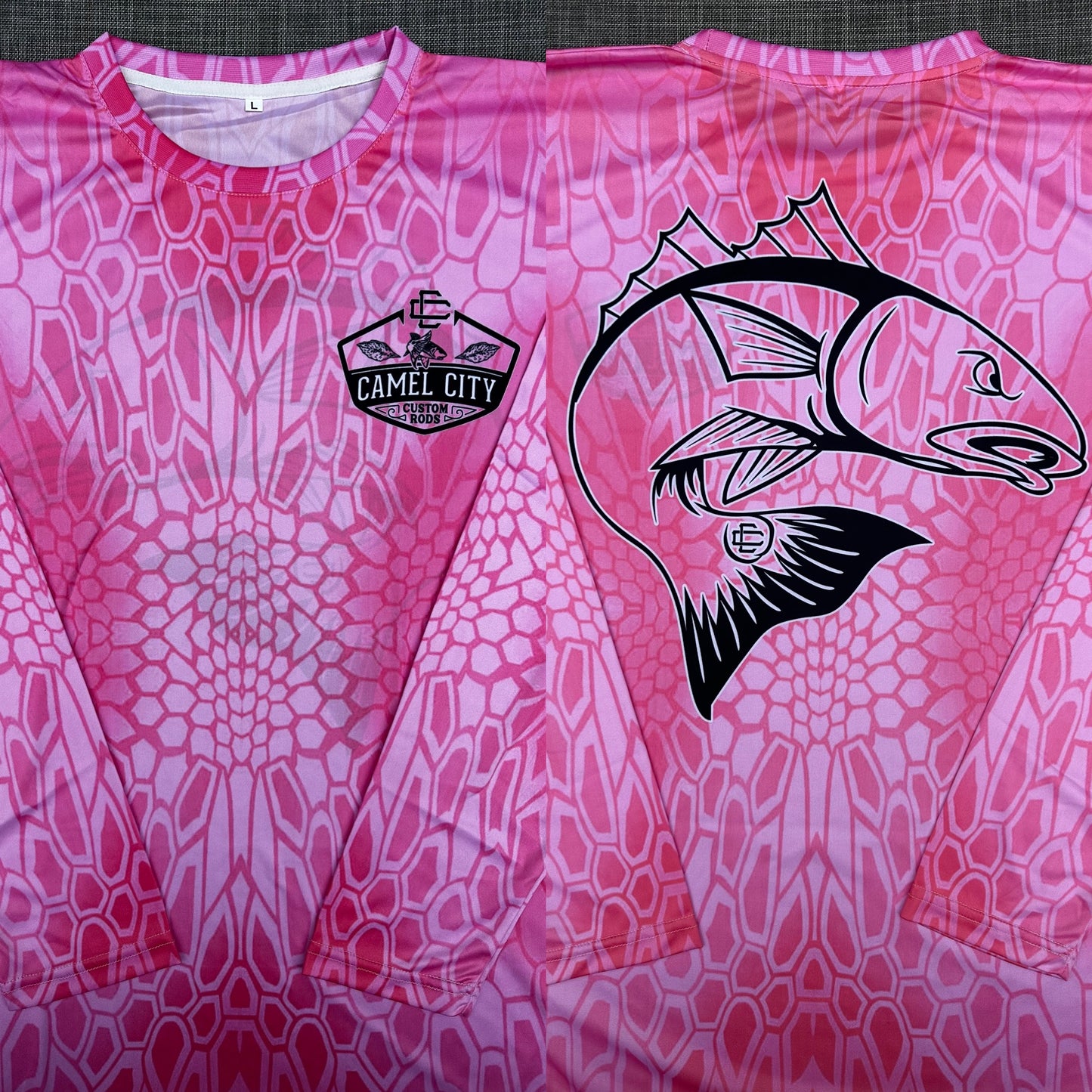 Long Sleeve Fishing Shirt (Drum)