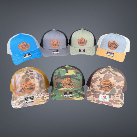 Camel City Leatherette Patch Hat