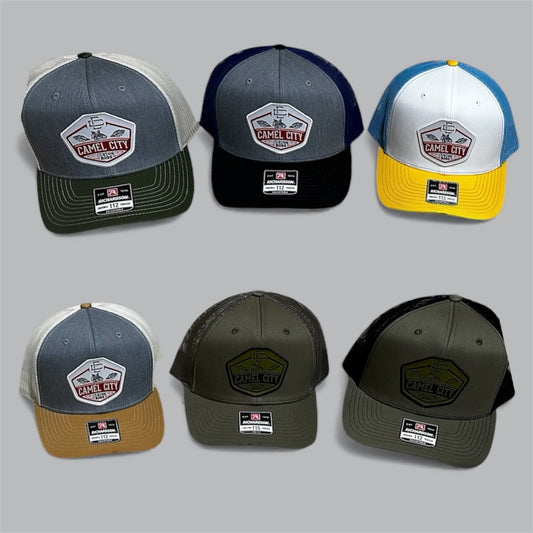 Camel City Woven Patch Hat